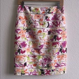 Ann Taylor Floral Dress Skirt